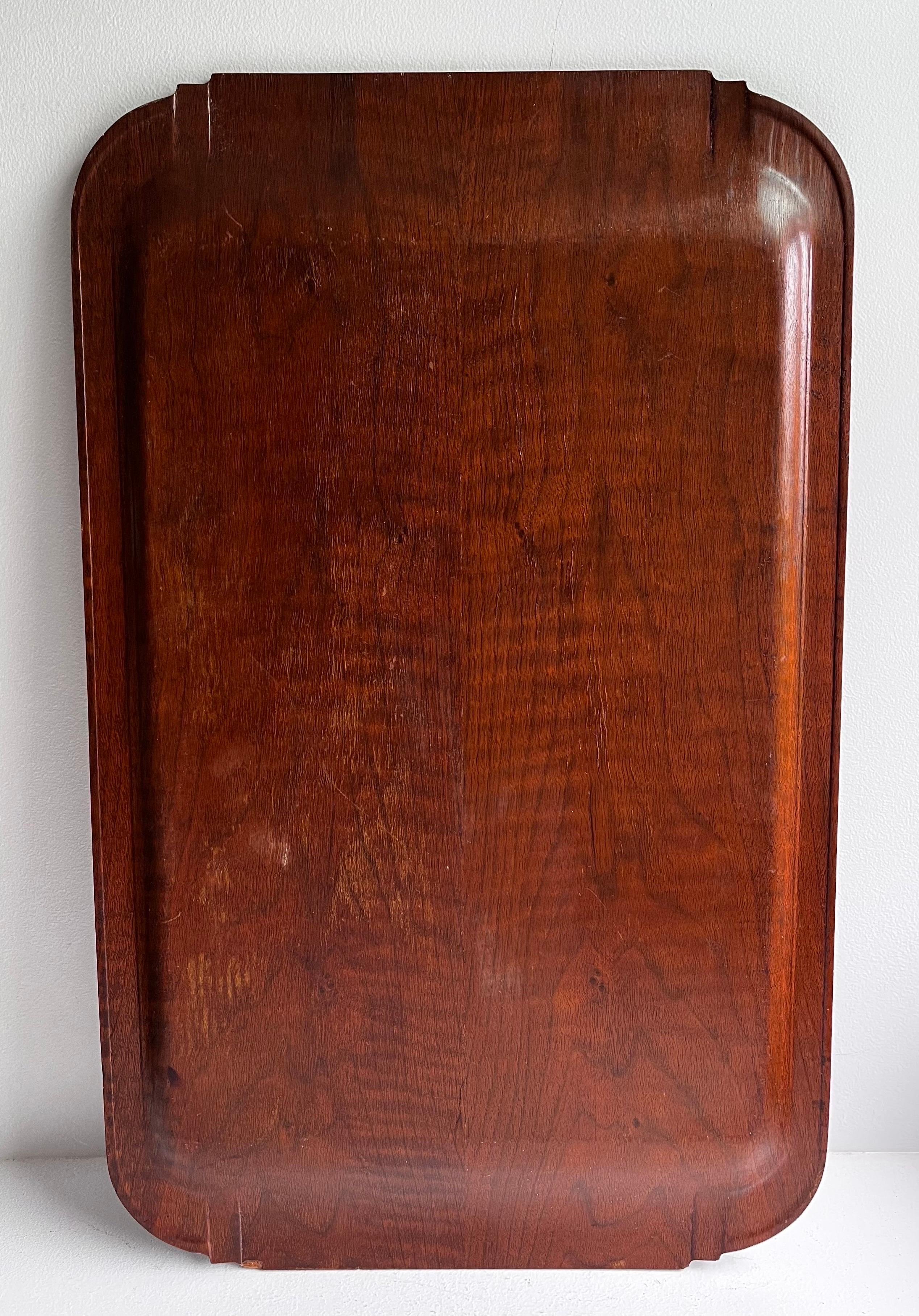 Vintage Art Deco Serving Tray, circa 1930 mediados del siglo XX en venta