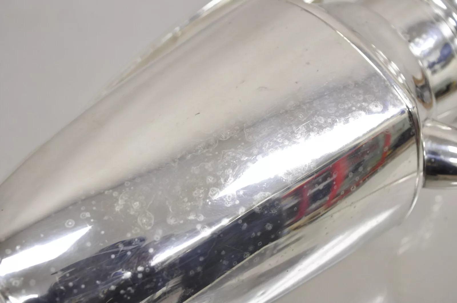 Vintage Art Deco Sheffield EPC Silver Plated Martini Shaker For Sale 2