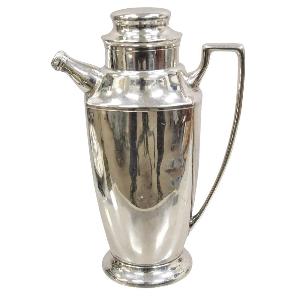 Shaker vintage Art Déco Sheffield EPC argenté