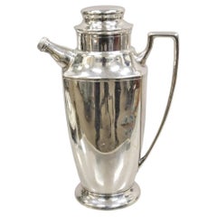 Vintage Art Deco Sheffield EPC Silver Plated Martini Shaker