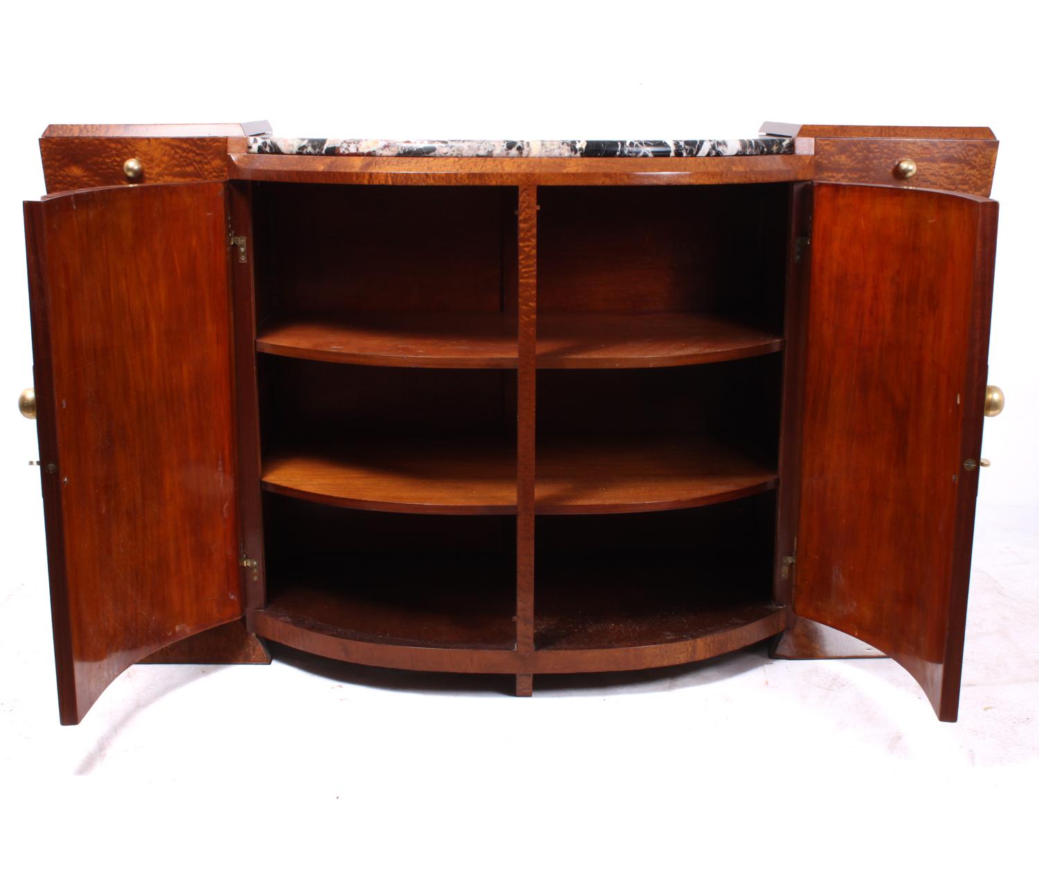 Early 20th Century Vintage Art Deco Sideboard, French, circa 1920
