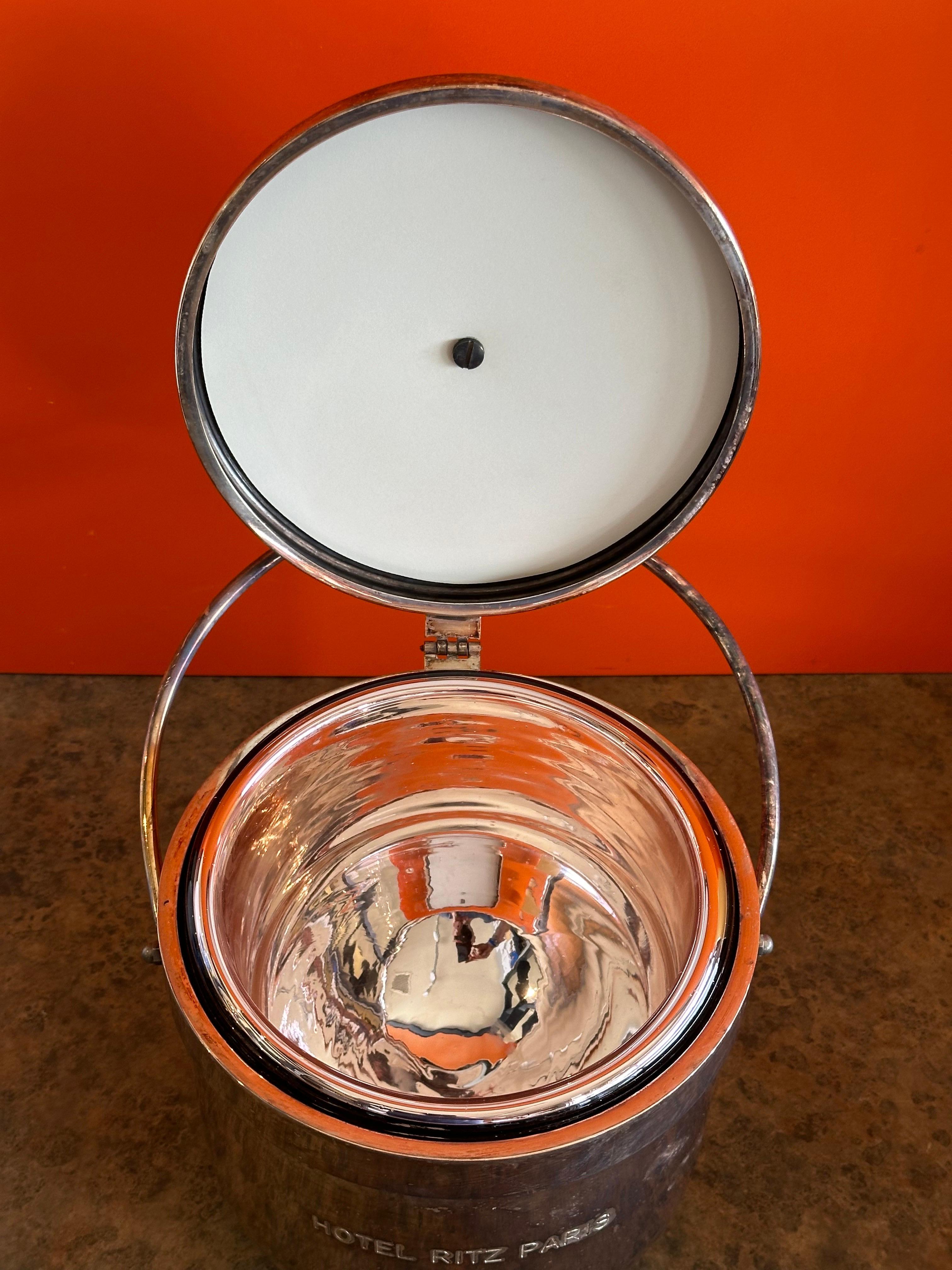 Vintage Art Deco Silver Plate and Glass 