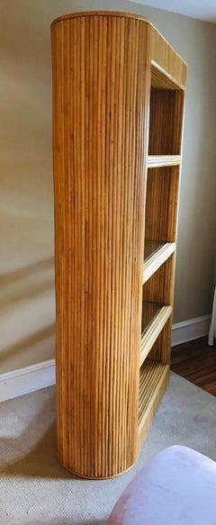 Vintage Art Deco Split Bamboo Étagère
