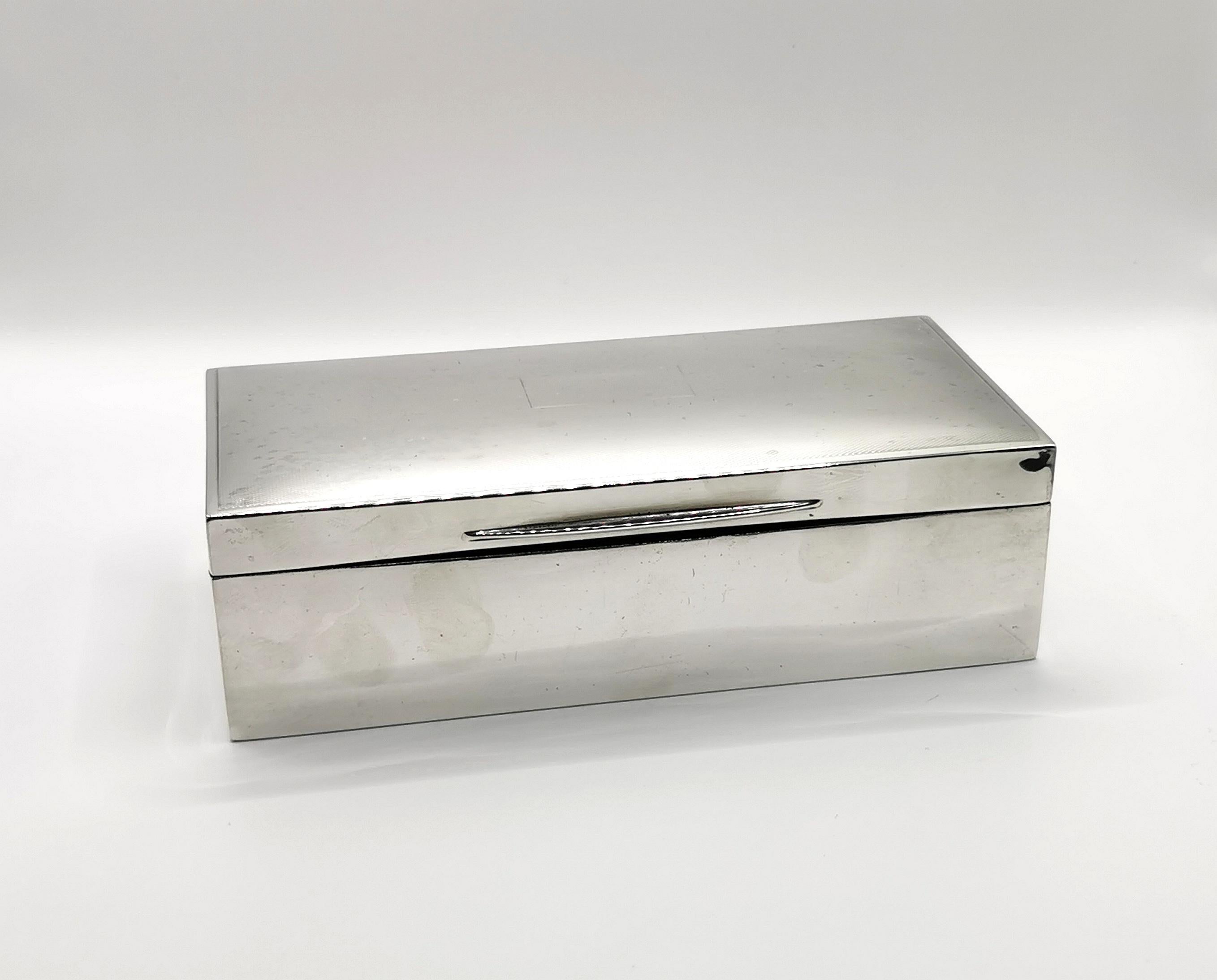 large silver box