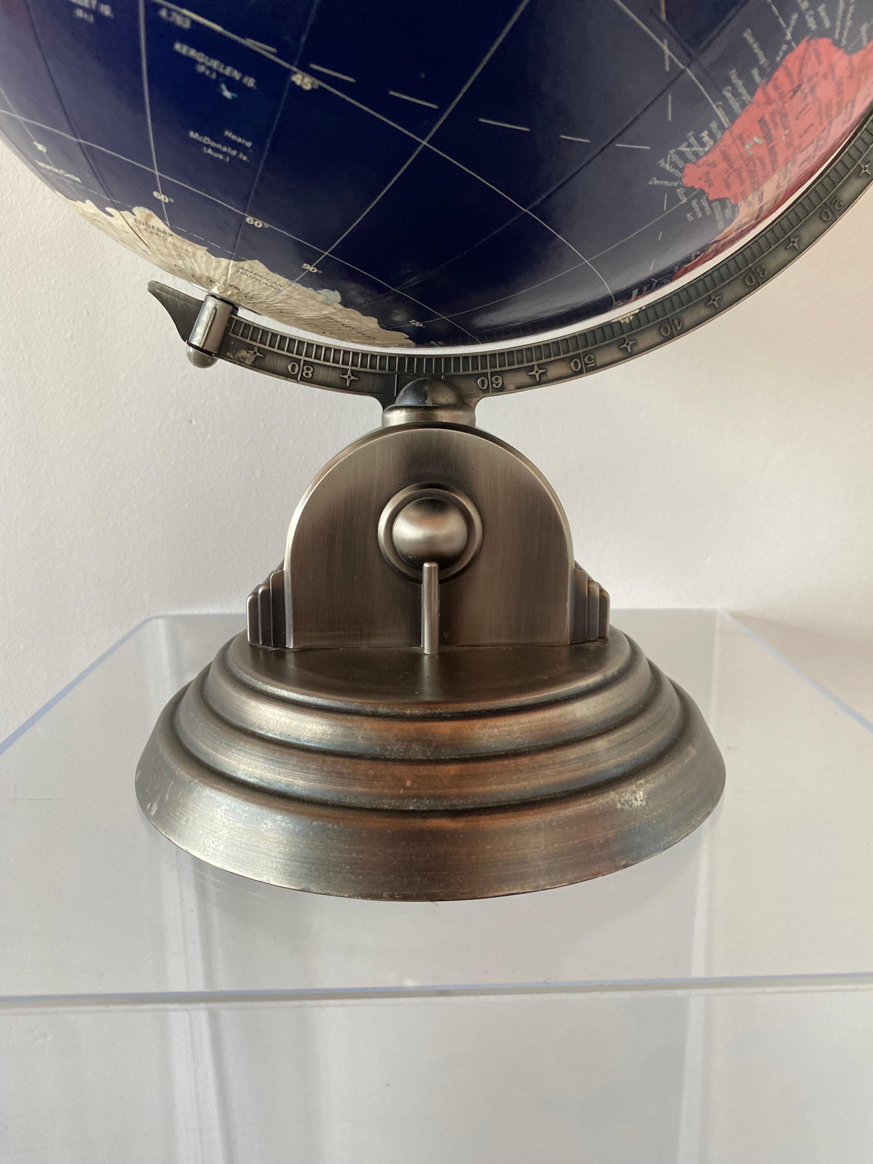 Américain Globe terrestre Reploge Globemaster 12