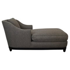 Vintage Art Deco Style A. Rudin Down Filled Chaise Lounge Chair Daybed