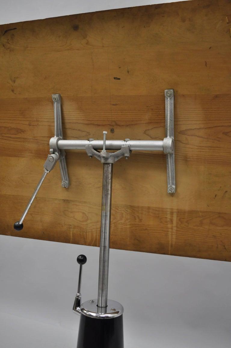 Vintage Art Deco Style Hydraulic Drafting Table at 1stDibs