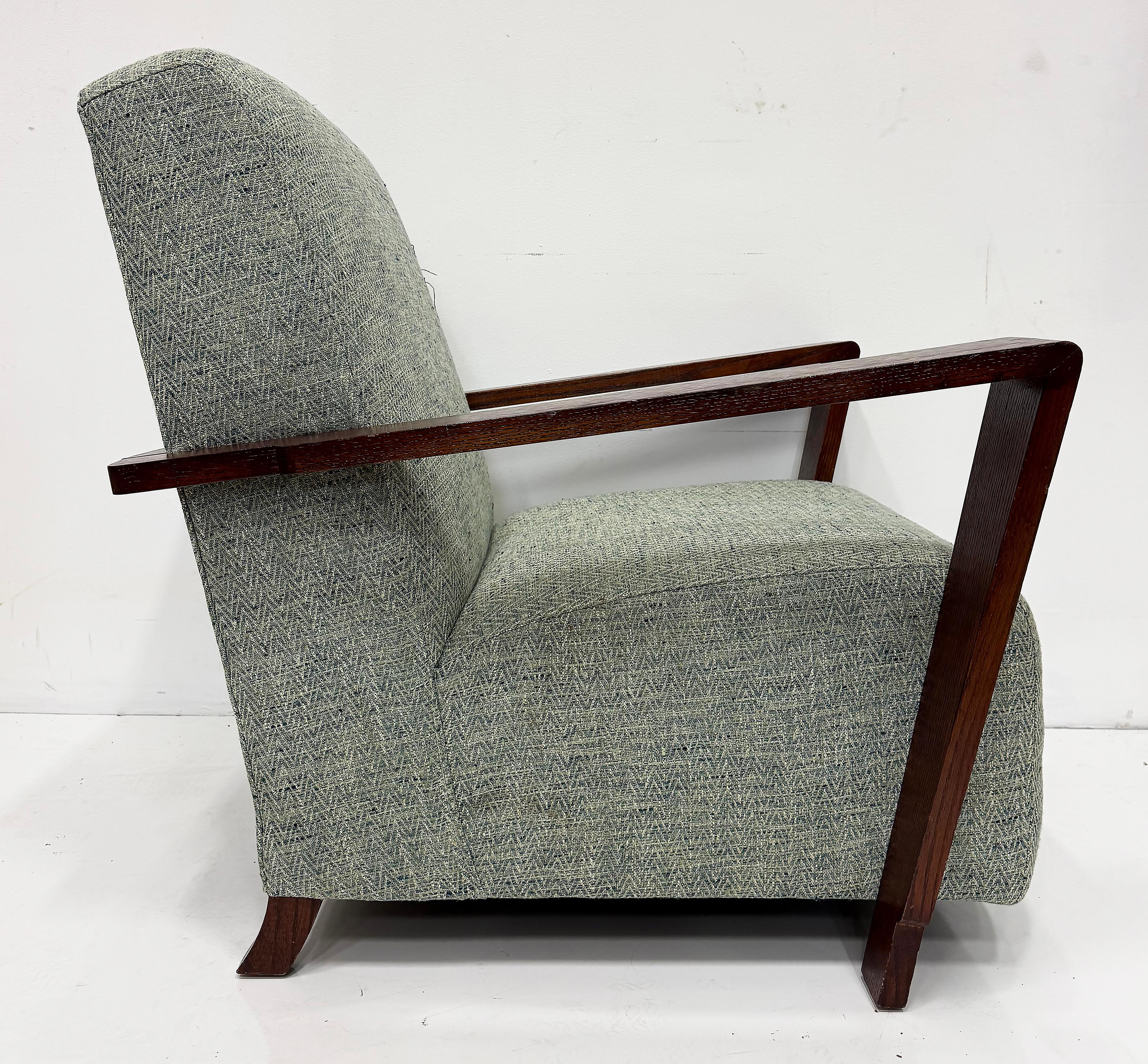 20ième siècle Chaises longues à profil bas de style Art of Vintage, paire en vente