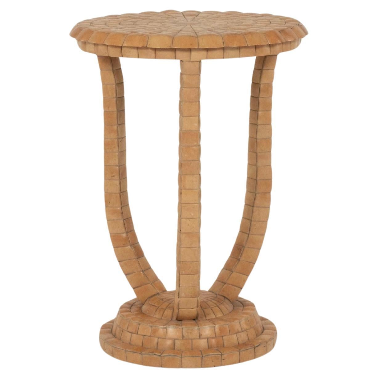 Vintage Art Deco Stil Beistelltisch im Angebot
