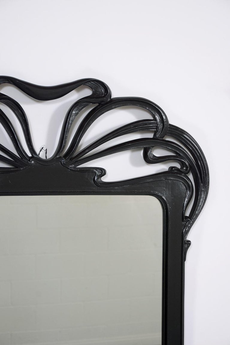 Vintage Art Deco Wall Mirror For Sale at 1stDibs