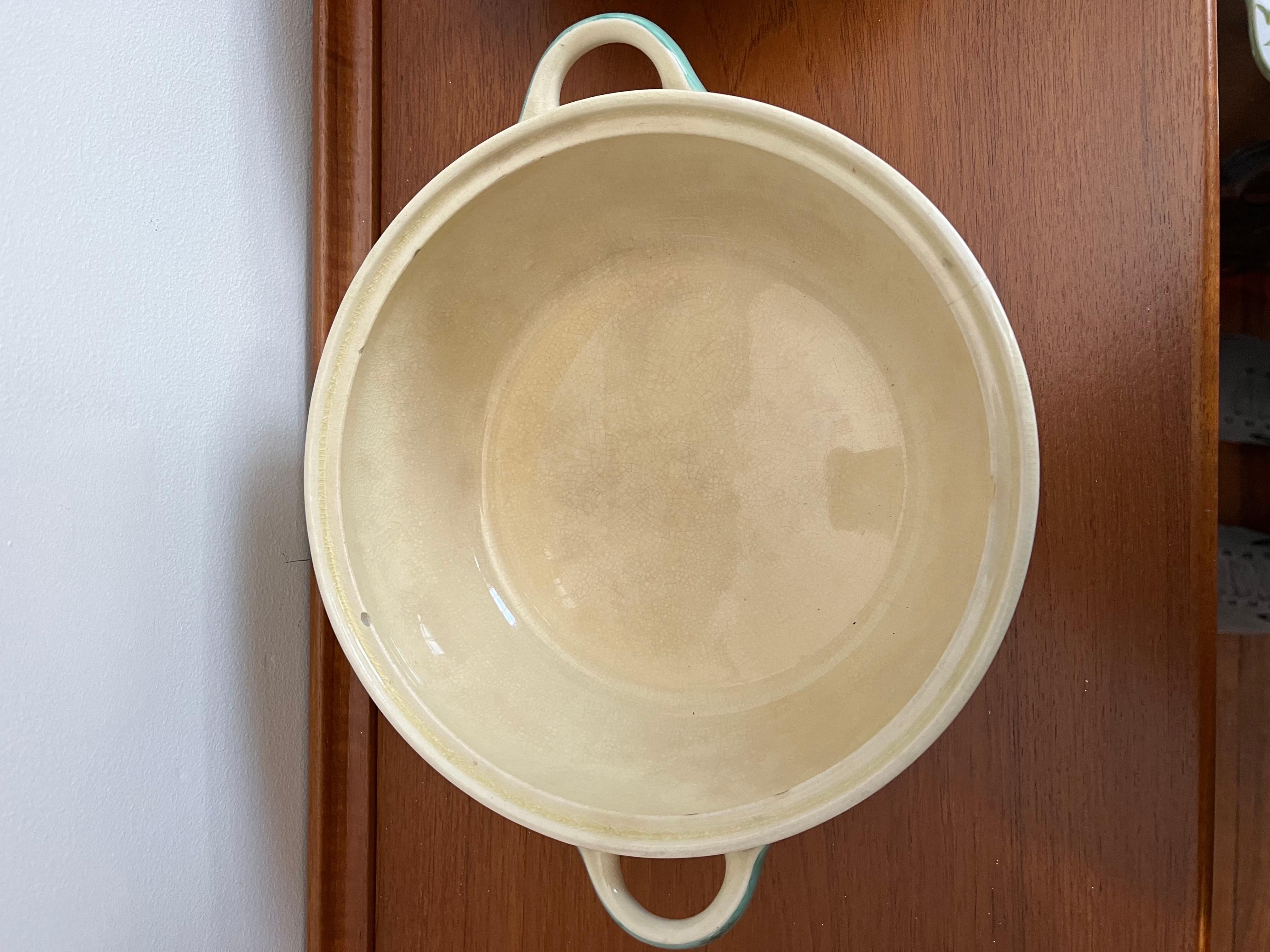 Vintage Art Deco Susie Cooper Tazón con tapa Inglaterra Inglés en venta