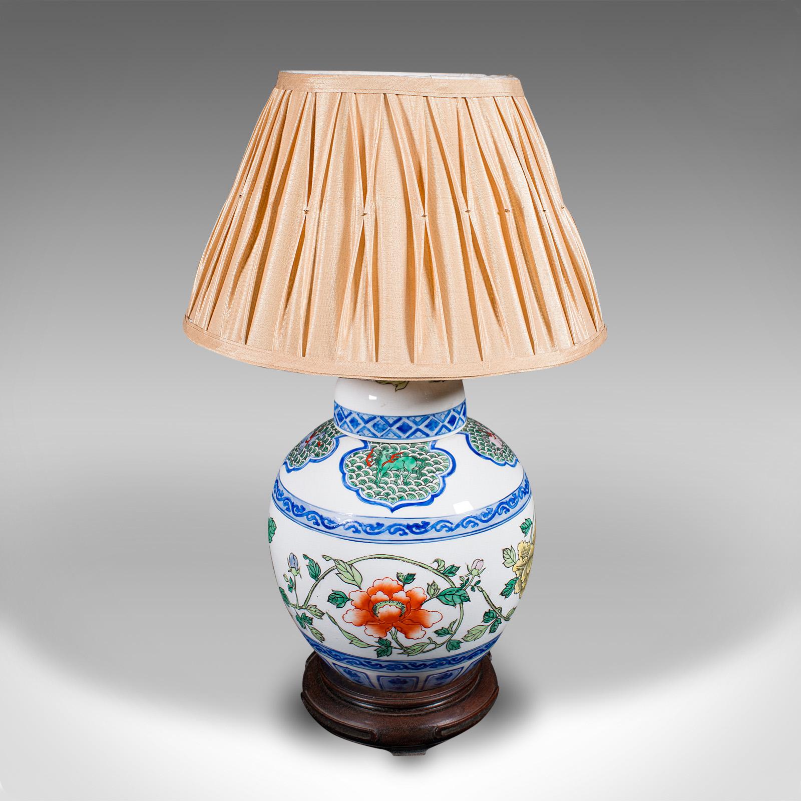 chinese ceramic table lamp