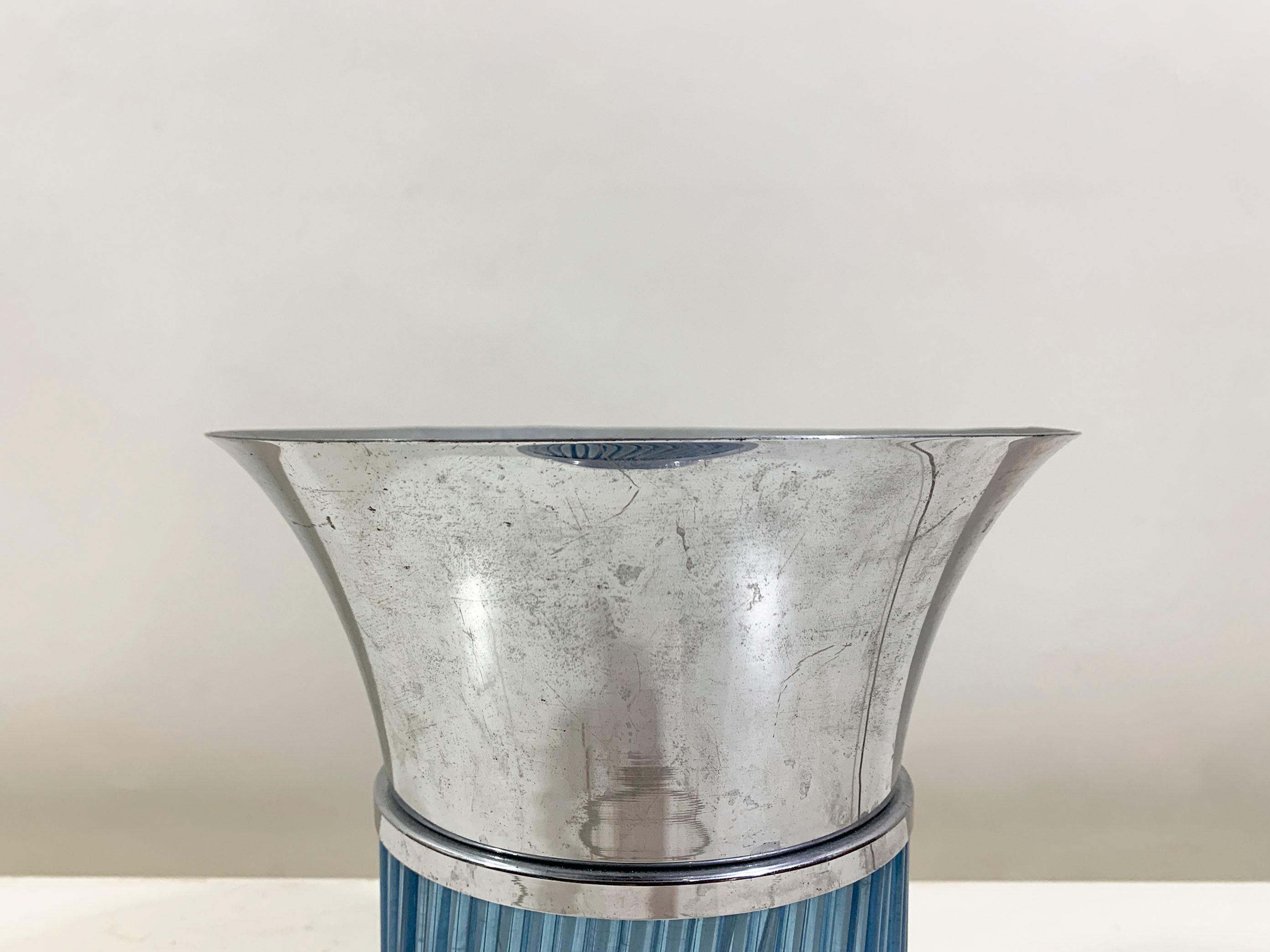 Lámpara de mesa Art Decó Vintage, Francia, circa años 30 Metal en venta