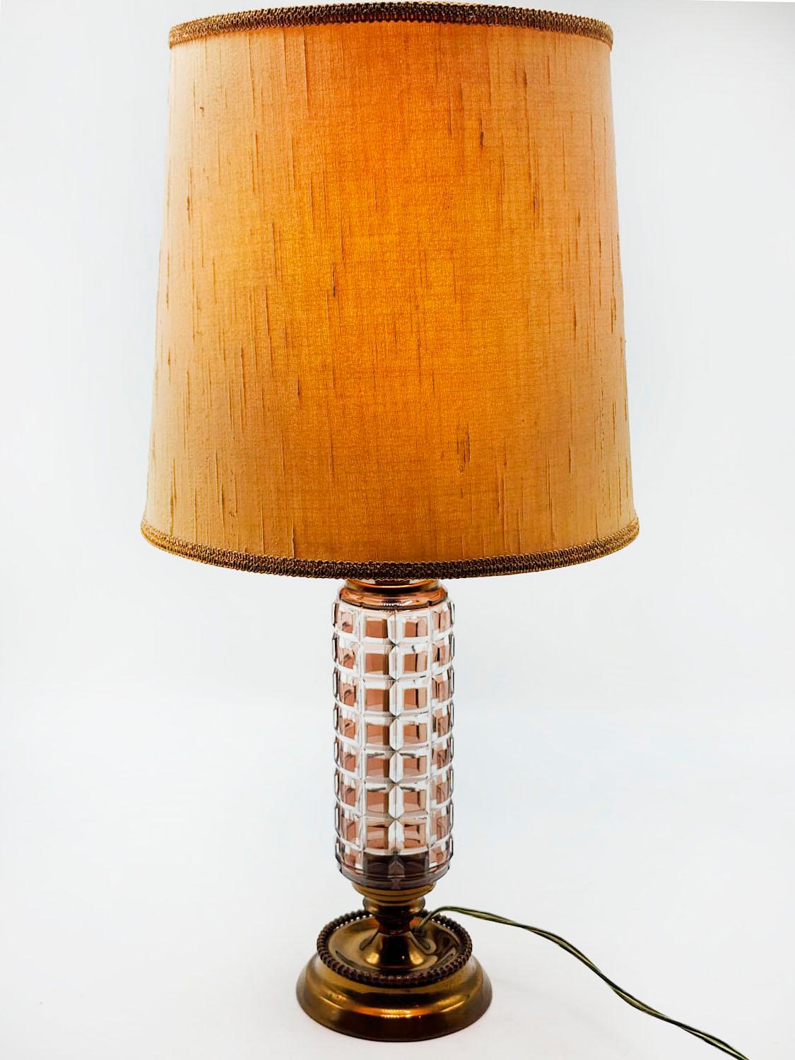 Art Deco Vintage art deco table lamp from the 20th century For Sale