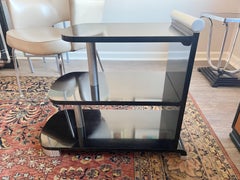 Vintage Art Deco Three Tier End Table