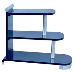 Vintage Art Deco Three Tier End Table