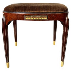 Vintage Art Deco Vanity Stool by Company of Master Craftsmen W. & J. Sloane