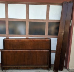 Vintage Art Deco Waterfall Bedframe