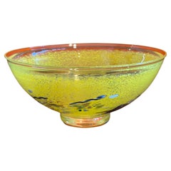 Vintage Art Glass Bowl from the Satellite Series by Bertil Vallien / Kosta Boda