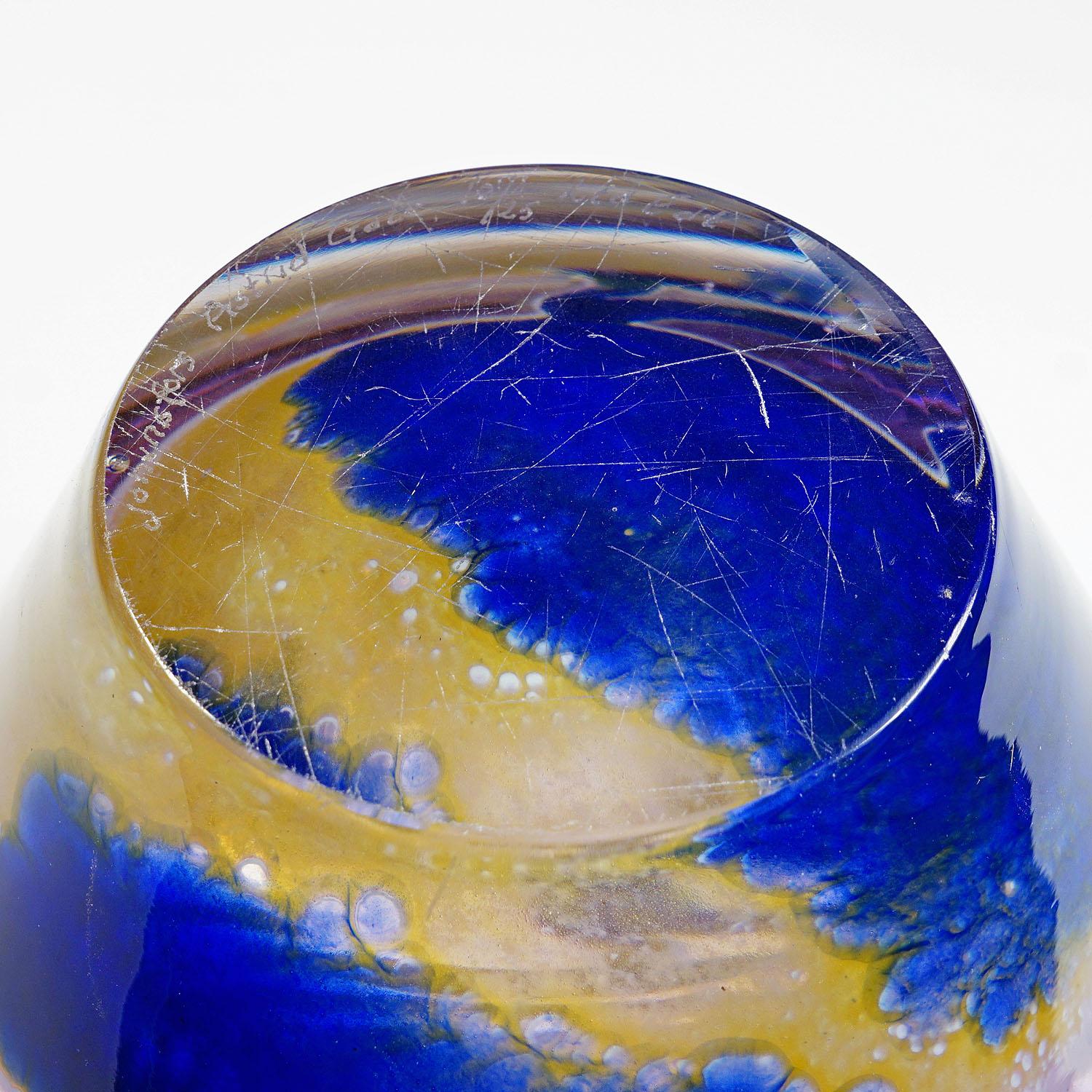 Bol en verre d'art « Tolpan » d'Abraham Gate 2006 en vente 2