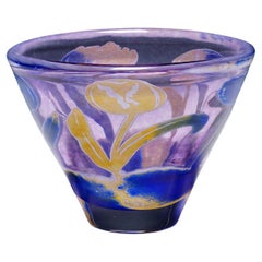 Schale aus Vintage-Kunstglas „Tulpan“ von Astrid Gate, 2006