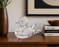 Vintage-Kunstglas-Enten-Skulptur von V. Nason & C. für Murano-Glas
