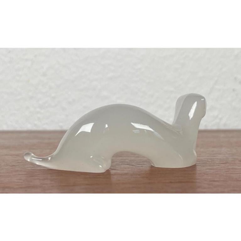 Figurine de potier en verre d'art de Hadeland, Norvège, années 1980 en vente 6