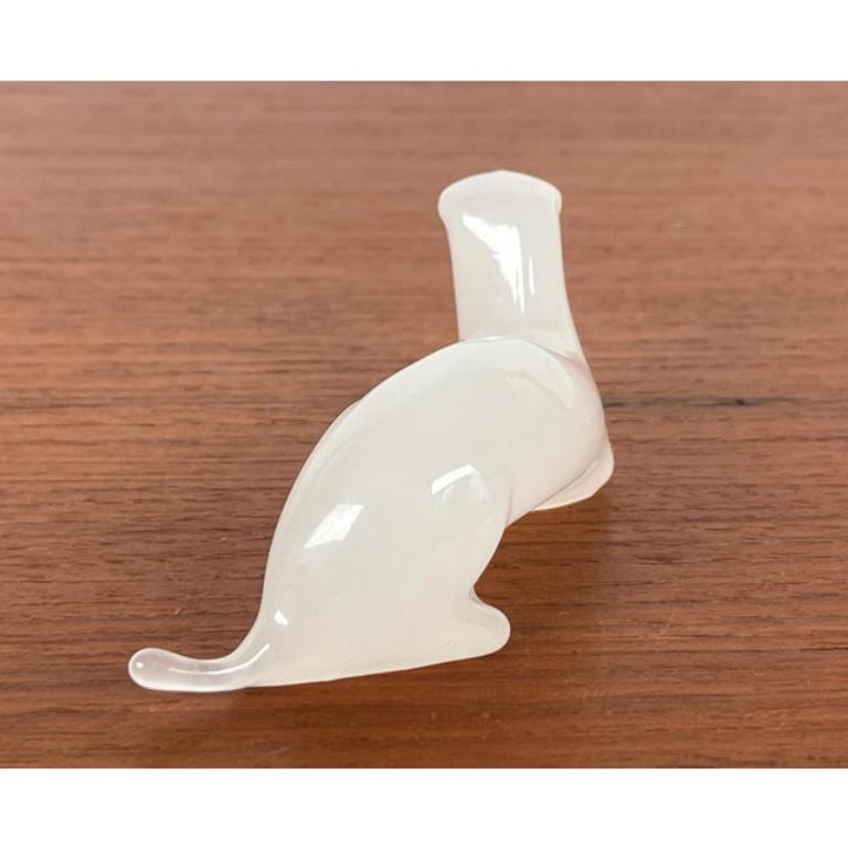 Figurine de potier en verre d'art de Hadeland, Norvège, années 1980 Excellent état - En vente à Hamburg, DE