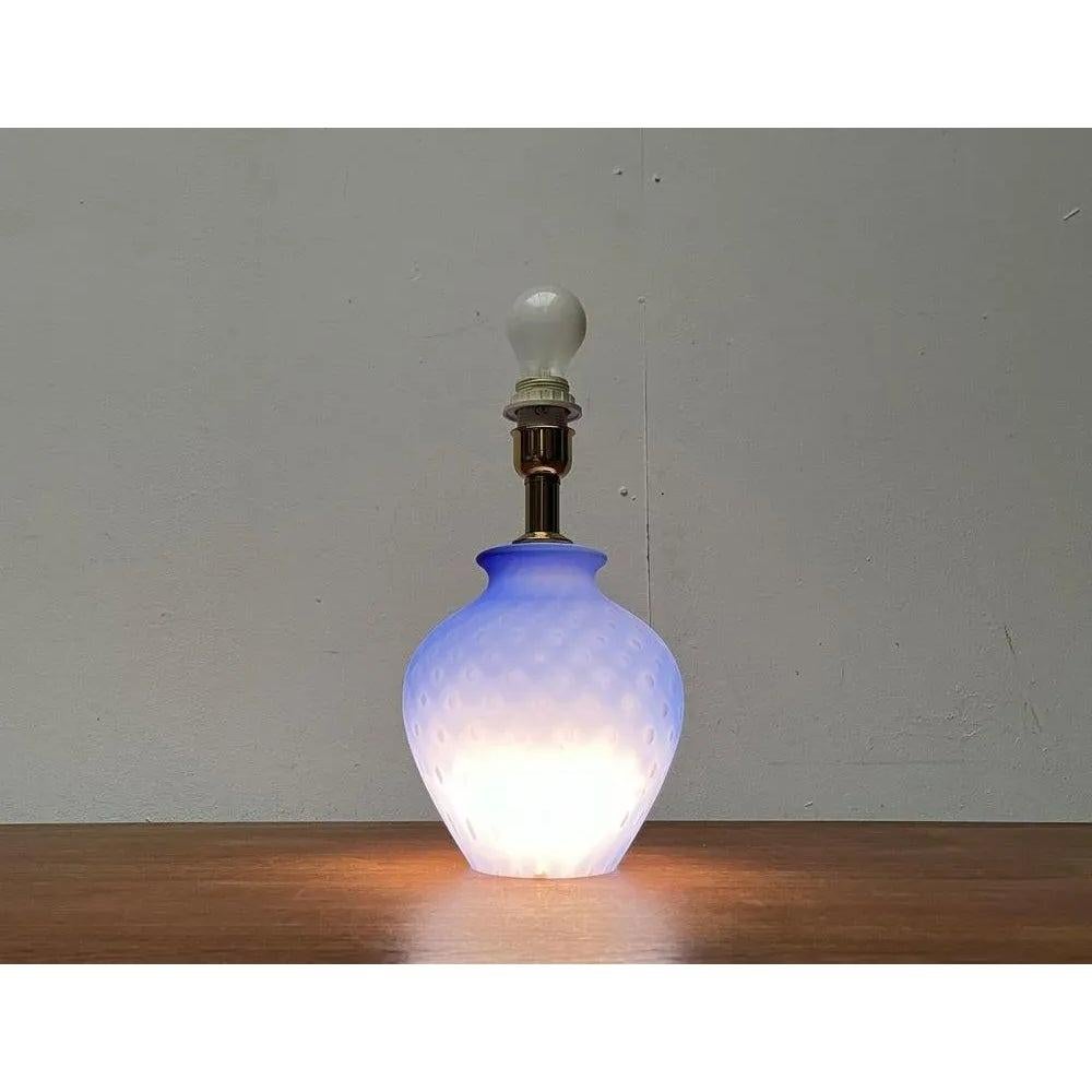 Lampe de table en verre d'art vintage, années 1970 en vente 6