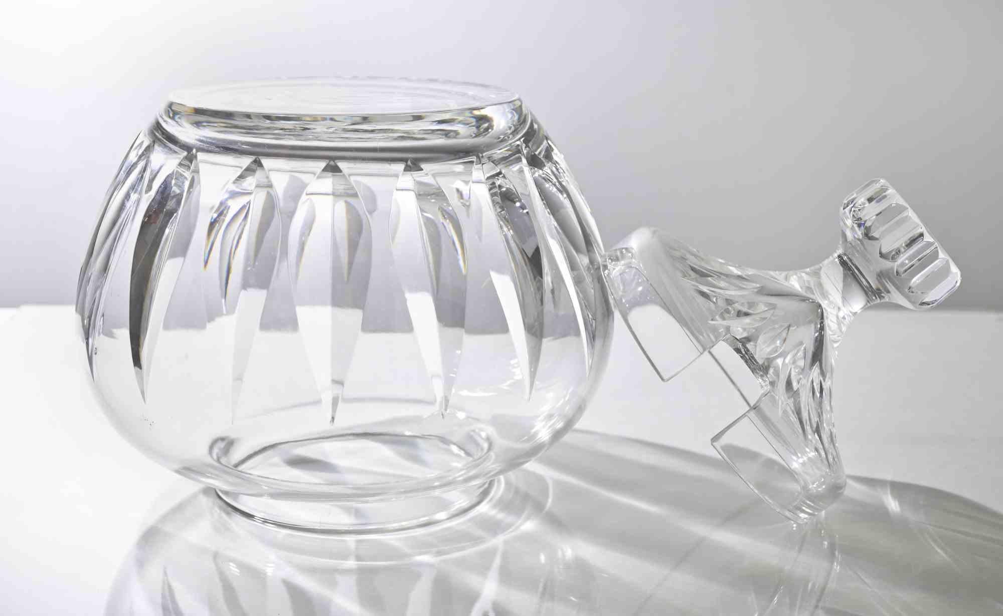 Late 20th Century Vintage Art Glass Tureen, italy, 1970s For Sale