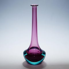 Vintage Art Glass Vase by Seguso Vetri D'Arte Murano