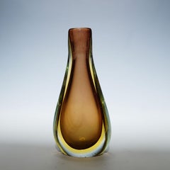 Vintage Art Glass Vase by Seguso Vetri D'Arte Murano