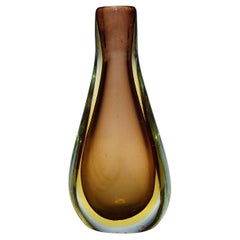 Vintage Art Glass Vase by Seguso Vetri D'Arte Murano