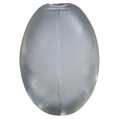 Vintage Art Glass Vase by Tapio Wirkkala for Iittala 1950s