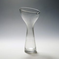 Vintage-Kunstglasvase von Tapio Wirkkala für Iittala, 1954