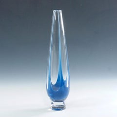 Vintage-Vase aus Kunstglas von Vicke Lindstrand für Kosta, 1950er Jahre