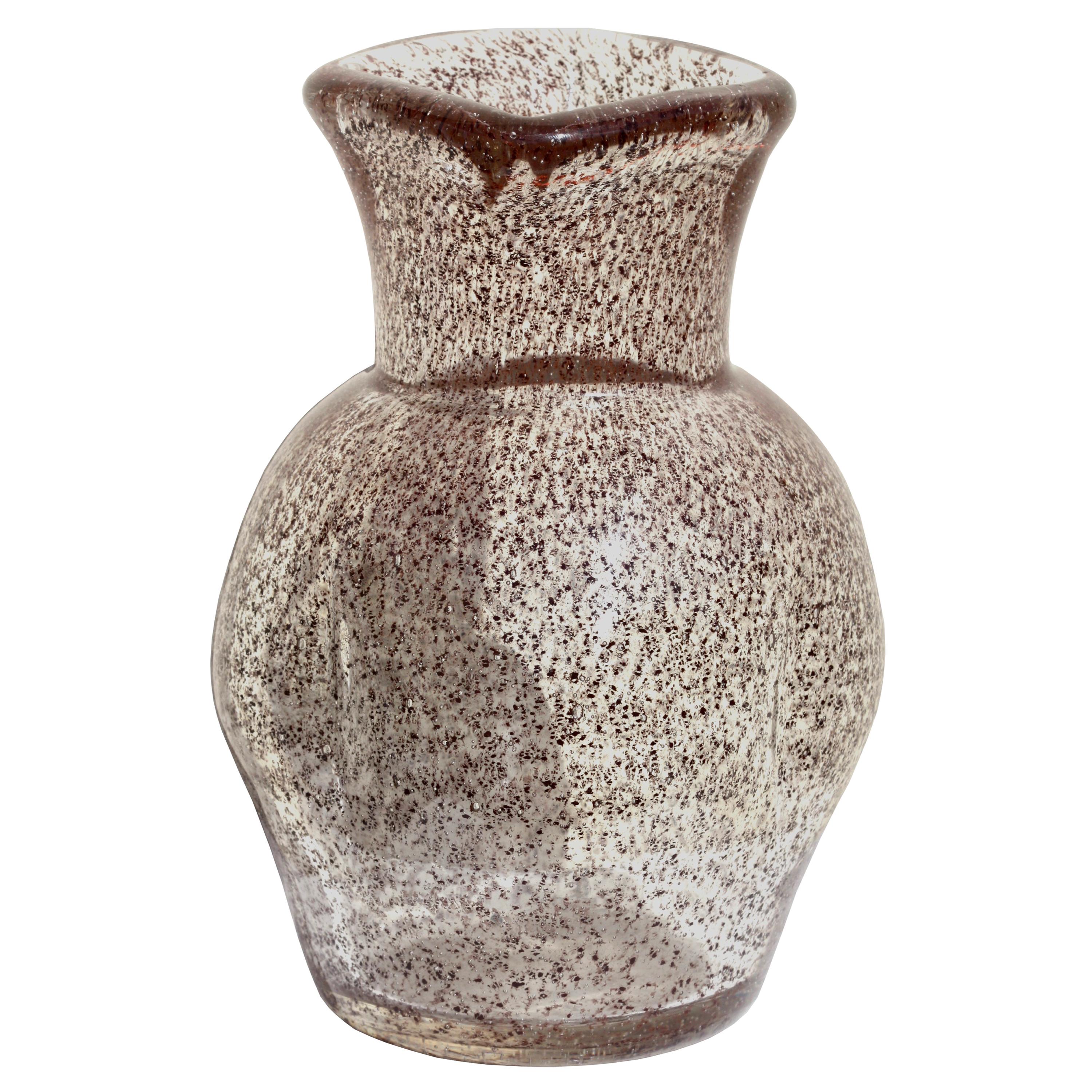 Vintage-Vase aus Vintage-Kunstglas, möglicherweise Charles Schneider