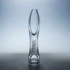Vintage Art Glass Vase 'Twist' by Kari Alakoski for Iittala