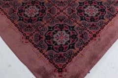Vintage Art Nouveau Amsterdam School Rug (c. 1915) Attributed To K.P.C. De Bazel