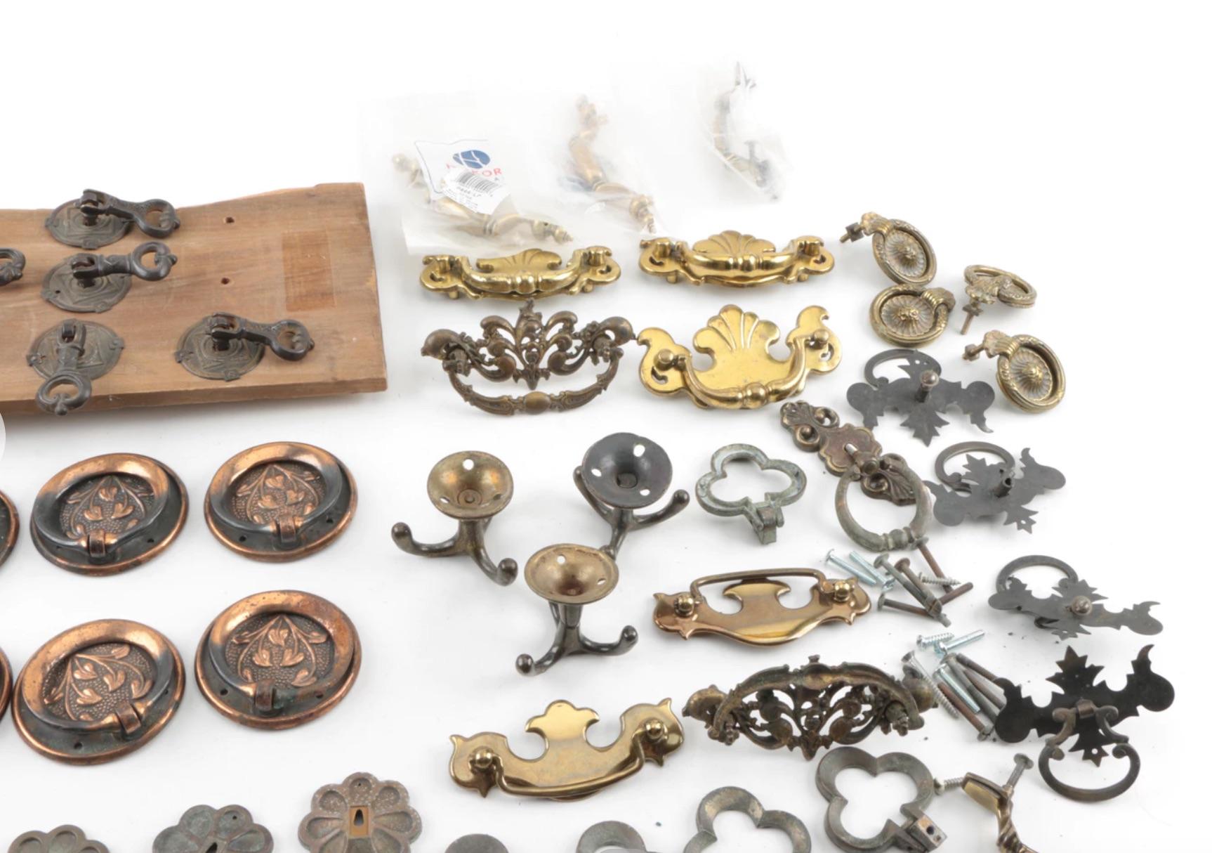 chippendale brass drawer pulls