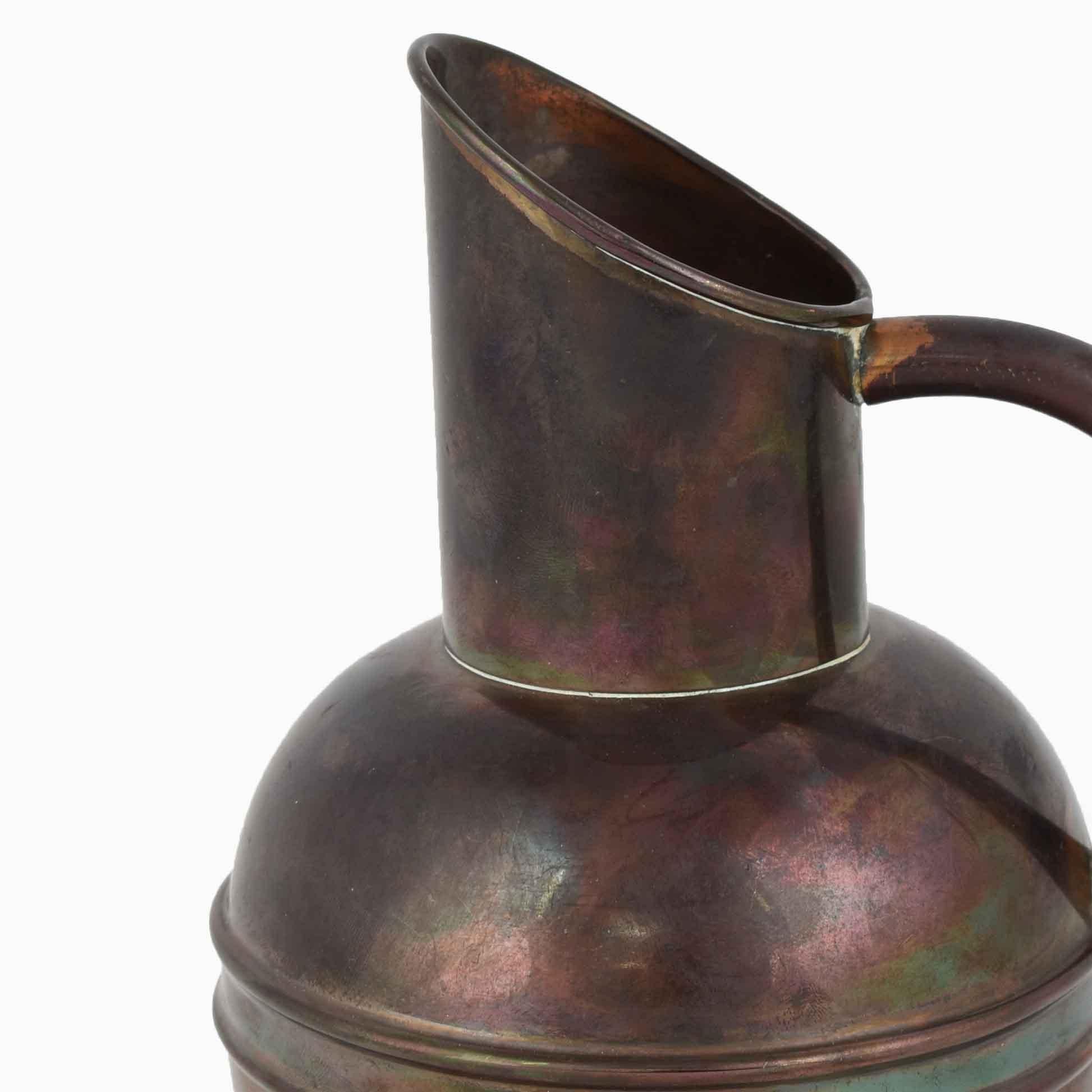 vintage copper jug