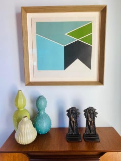 Vintage Art Nouveau “Eve” Bookends 1930s by Verona