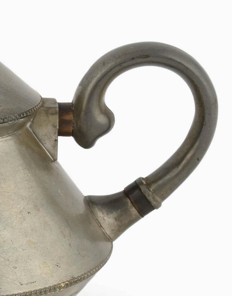 Olla de peltre Art Nouveau vintage de Paul Haustein, Alemania, 1905 Alemán en venta