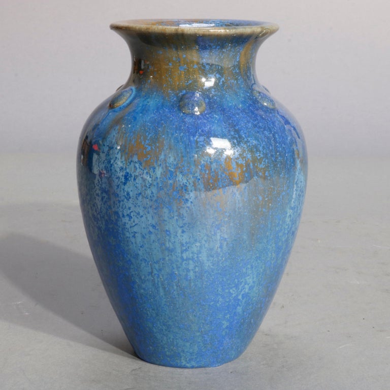 Vintage Art Pottery Urn Form Vase by Fulper, 20th Century at 1stDibs