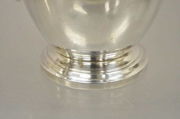 Vintage Art S. Co SPC 221 Silver Plated Regency Style Water Pitcher For