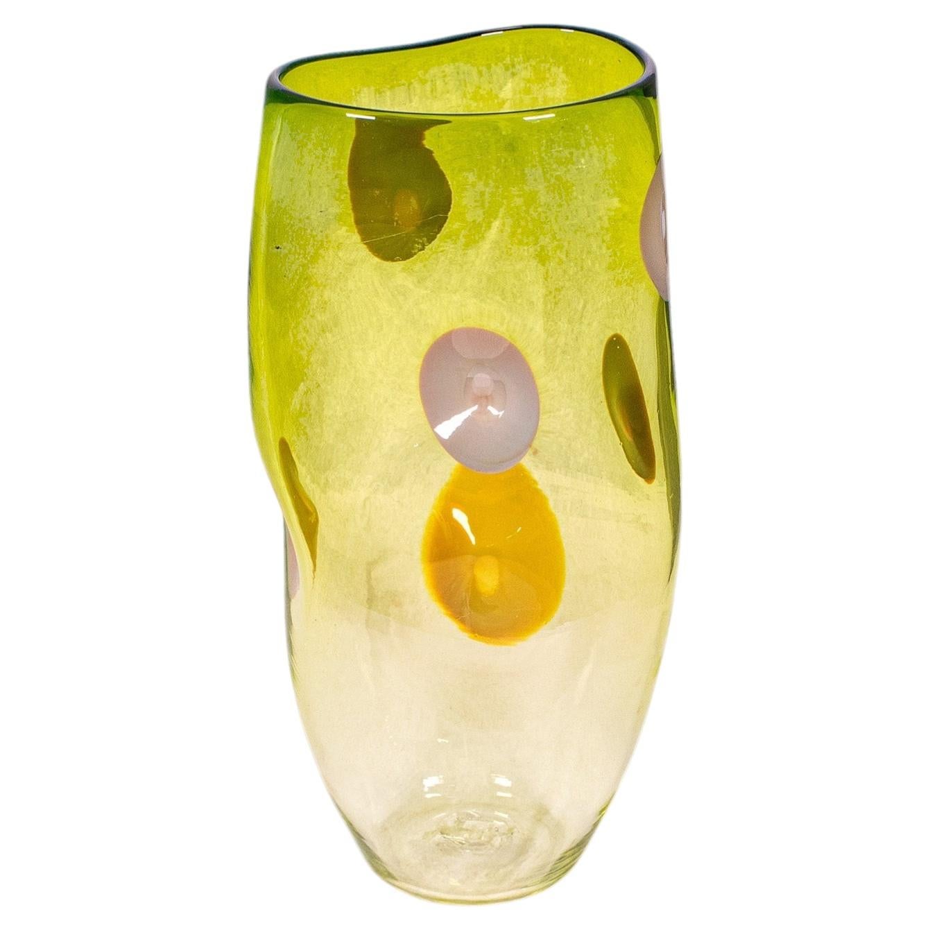 Vintage Art of Vintage, English, Blown Glass, Display Sleeve, Columbia Glassworks en vente