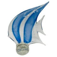 Vintage Arte Murano Icet Art Glass Fish Sculpture