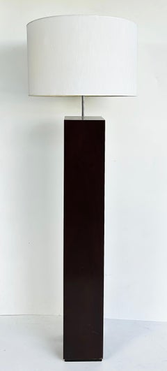 Vintage Artefacto Style Ebonized Floor Lamp, Inline Floor Switch