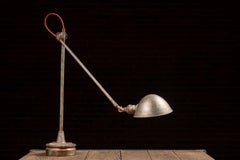 Vintage Articulated Industrial Task Lamp by O.C. White