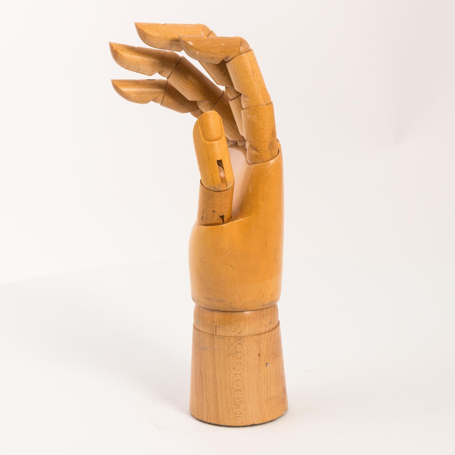 Vintage Articulated Wood Hands at 1stDibs articulated wooden hand
